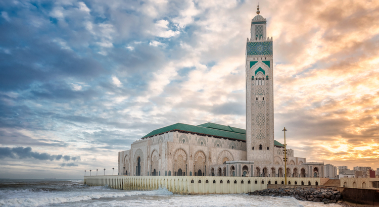 Το Hassan II Mosque είναι το μεγαλύτερο τζαμί στην Αφρική 
