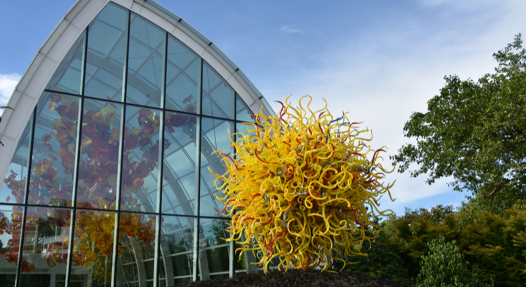 Καλύτερο μέρος για να επισκεφτείς στο Seattle οι κήποι από γυαλί Chihuly