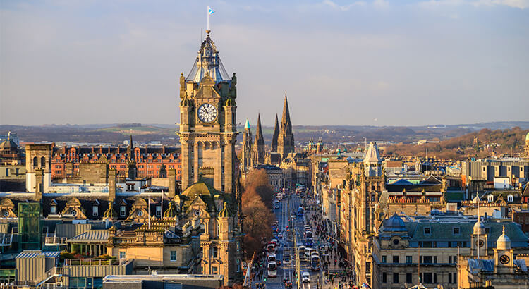 Εδιμβούργο, ένας από τους καλύτερους προορισμούς της Σκωτίας