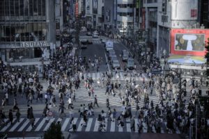 5 αξέχαστες εμπειρίες στο Τόκιο -Φωτογραφία Shibuya crossing