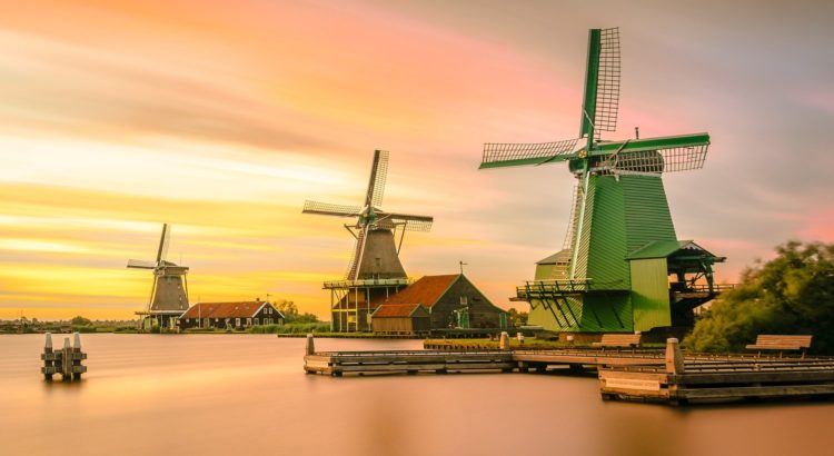 Ολλανδία όμορφα μέρη - Φωτογραφία Ανεμόμυλοι